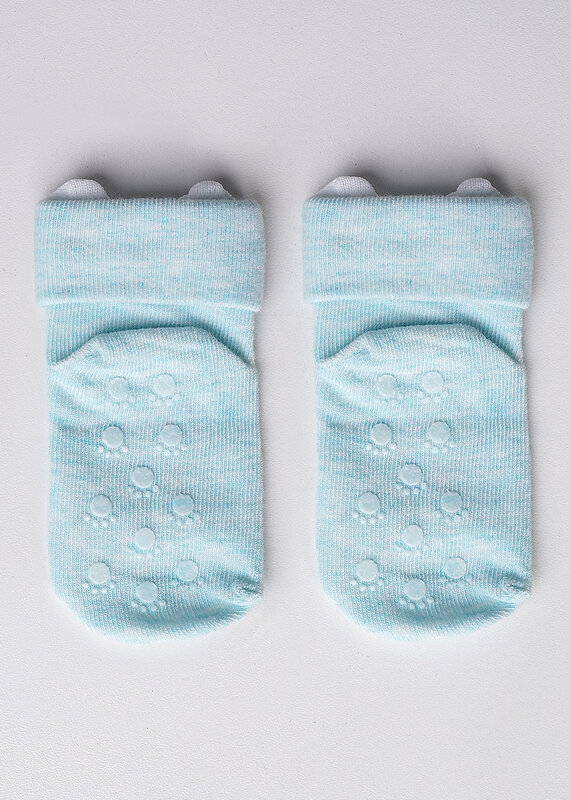 CLEVER Носки 277692 С003 12-14,14-16 меланж бирюзовый