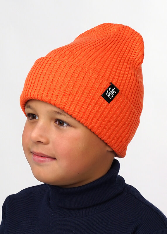 CLEVER Шапка 278924 903073ха оранжевый