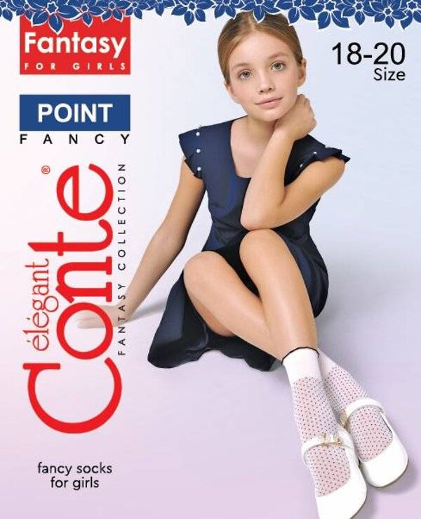Conte elegant Носки 280148 POINT bianco