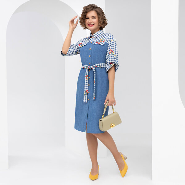 CHARUTTI Платье 295585 6680 синий