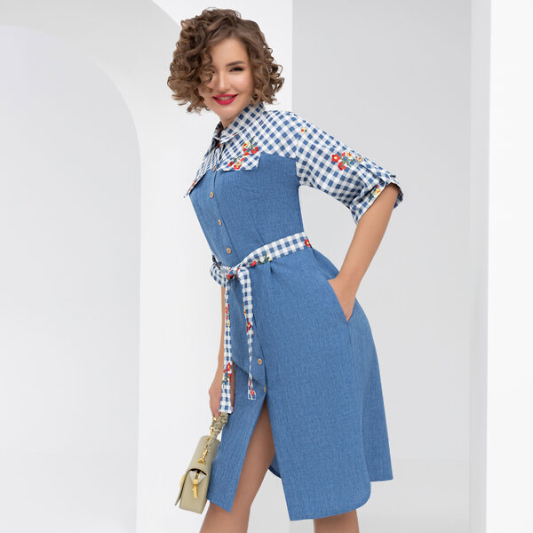 CHARUTTI Платье 295585 6680 синий