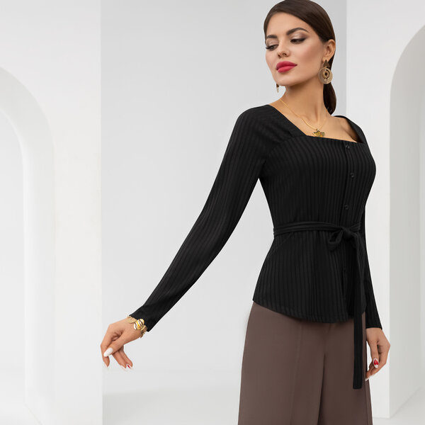 CHARUTTI Блуза 295669 7927 черный