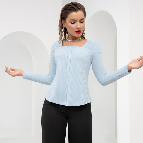 CHARUTTI Блуза 295670 7925 голубой