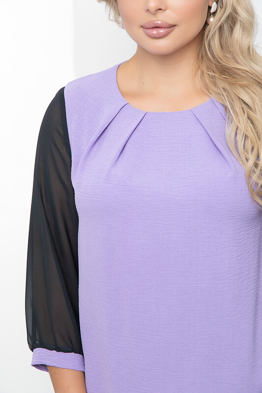 LT Collection Блуза 296001 Б5610 сиреневый