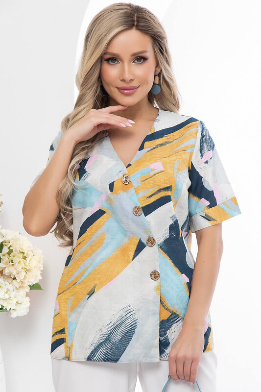 LT Collection Блуза 297895 Б5773 мультиколор