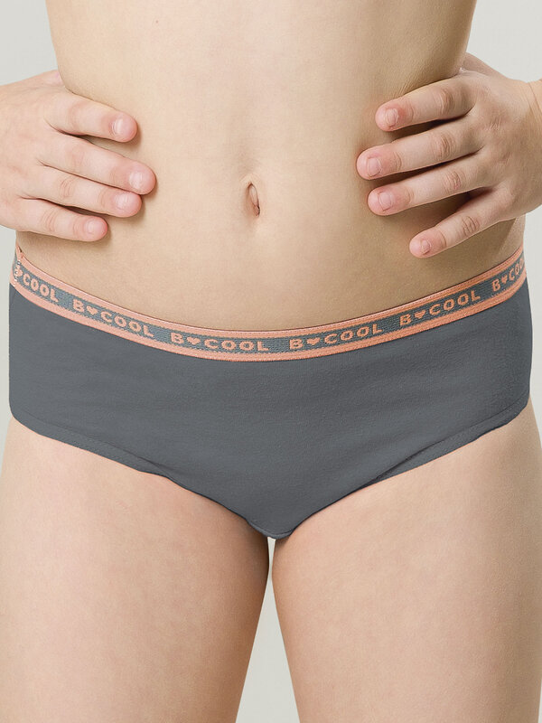 PELICAN Трусы 298200 GULB3298(3) Светло-серый/персиковый/изумрудный