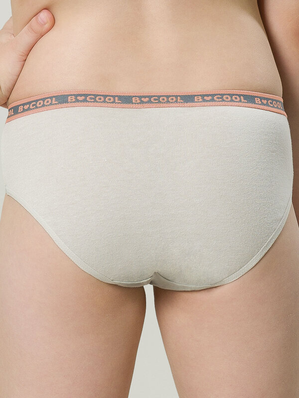 PELICAN Трусы 298200 GULB3298(3) Светло-серый/персиковый/изумрудный