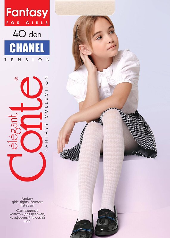 Conte elegant Колготки 298225 CHANEL bianco