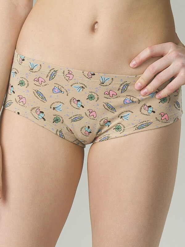 PELICAN Трусы 299140 GUHB4294(2) Песочный/голубой