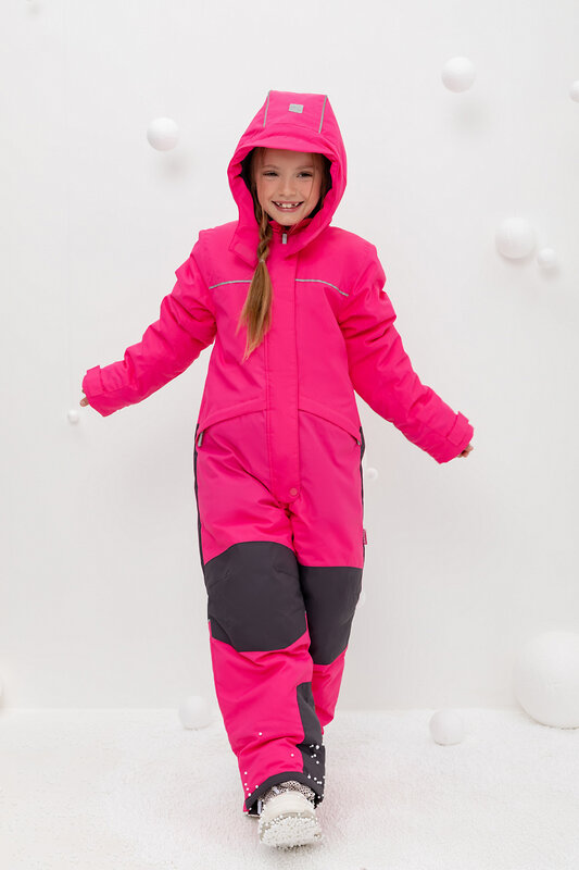 CROCKID Комбинезон 307436 ВК 60101/1 УЗГ (122-158) темно-розовый