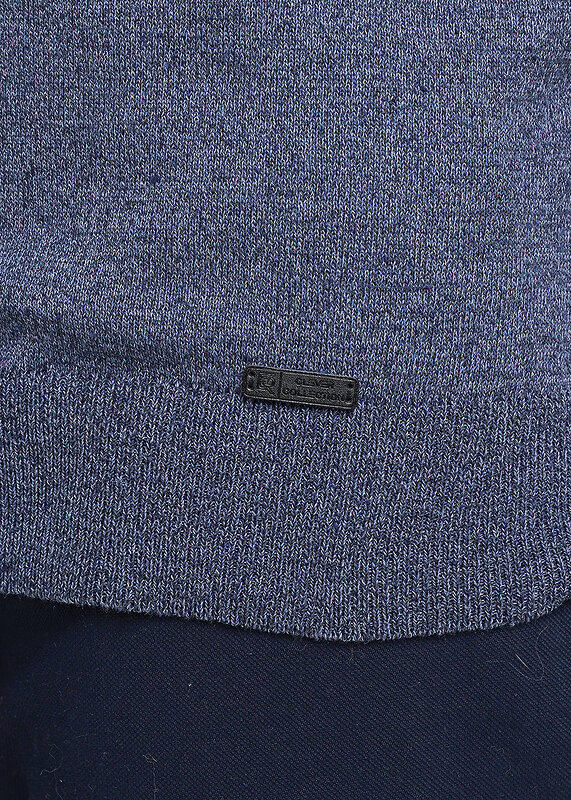 CLEVER Джемпер 308403 633788хпэ мулине джинсовый