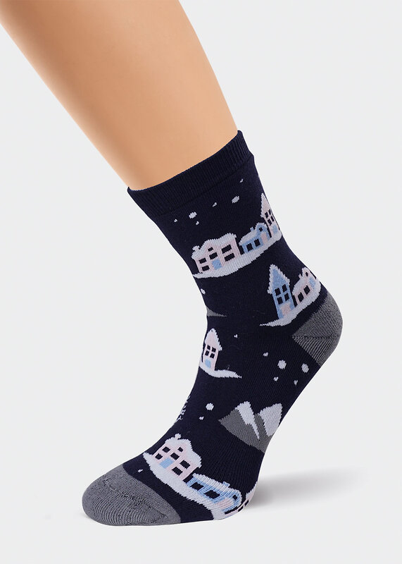 CLEVER Носки 308939 Д691П т.синий