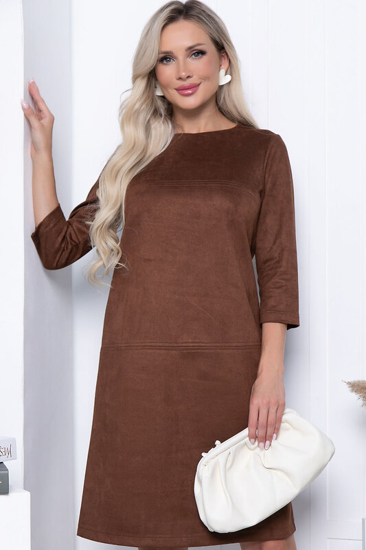 LT Collection Платье 310959 П7246 шоколадный