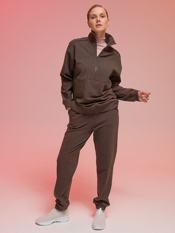 PELICAN Брюки 311315 DFPQ6931U Шоколадный