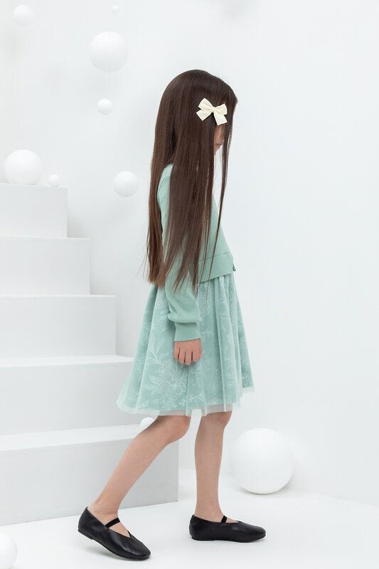 CROCKID Платье 313761 КР 5833 голубой прибой