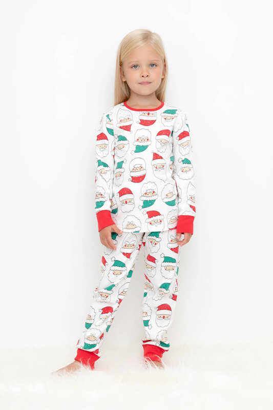 CROCKID Пижама 319204 К 1552 добрый дед мороз на сахаре