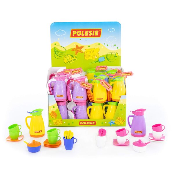 Wader Набор детской посуды "Алиса" на 4 персоны (дисплей №9) Polesie 320068 49933 