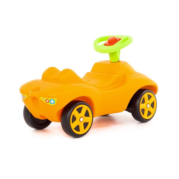 Wader Каталка "Мой любимый автомобиль" со звуковым сигналом (оранжевая) 320296 44600 