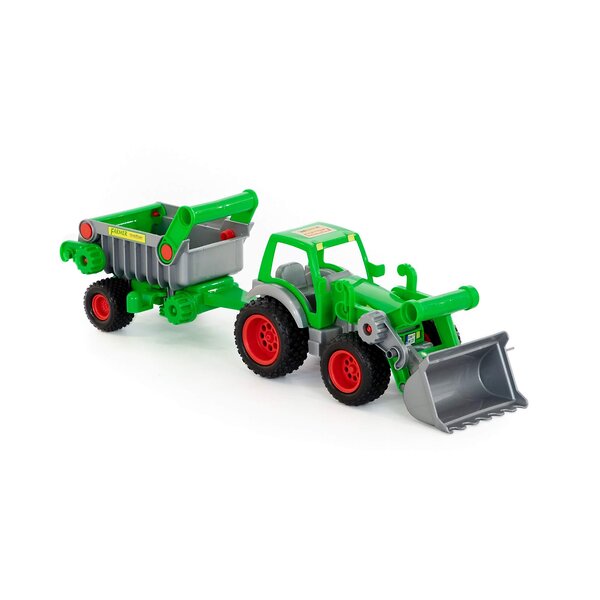 Wader "Фермер-техник", трактор-погрузчик с полуприцепом (в коробке) 320883 37756 