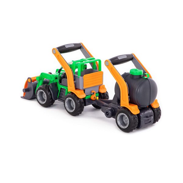 Wader "ГрипТрак", трактор-погрузчик с цистерной (в коробке) 321021 37404 