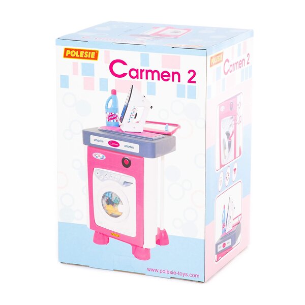 Полесье Набор "Carmen" №2 со стиральной машиной (в коробке) 321359 57907 