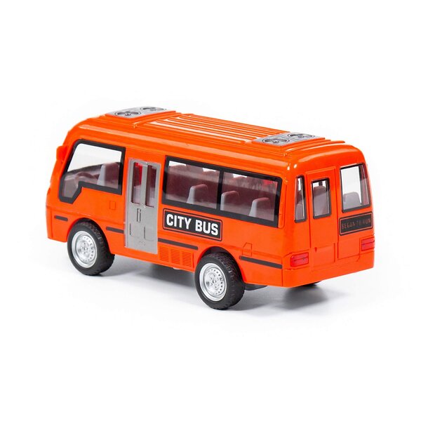 Полесье "Городской автобус", автомобиль инерционный (со светом и звуком) (в коробке) 322498 78964 