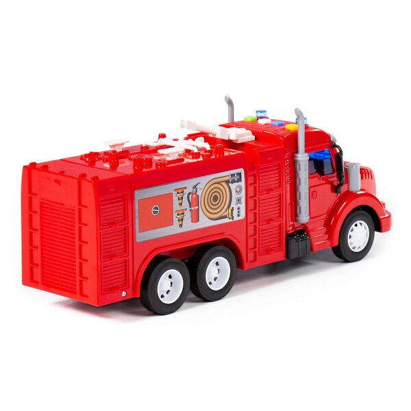 Полесье "Профи", автомобиль-пожарный инерционный (со светом и звуком) (в коробке) 322808 86518 