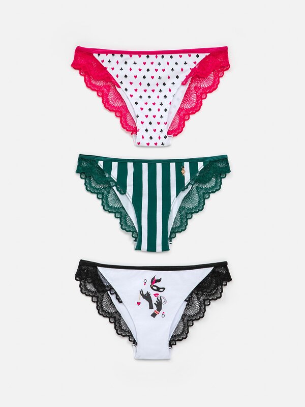 Infinity Lingerie Трусы 325695 31204122113 белый принт