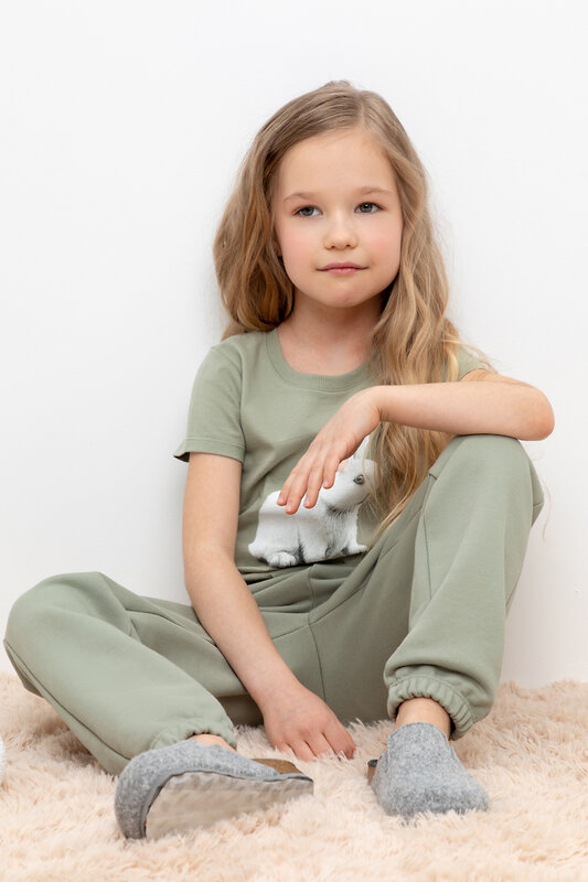 CROCKID Фуфайка 331338 КР 302262 оливковый хаки