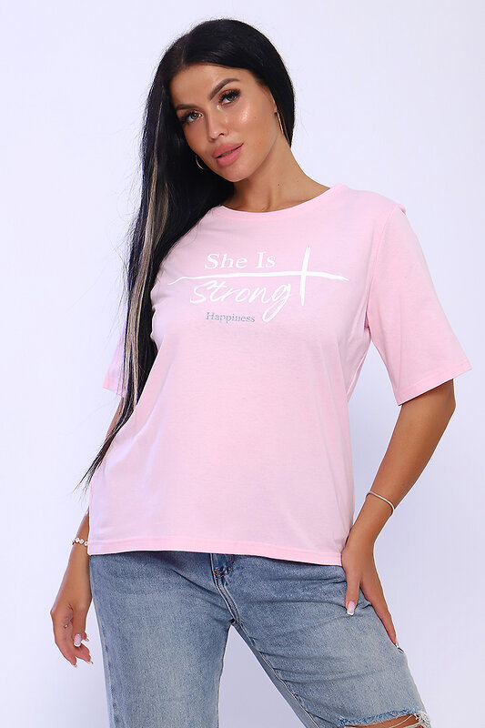 Натали Футболка 336128 80019 розовый