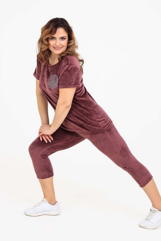 Натали Костюм 336910 50543 брусничный