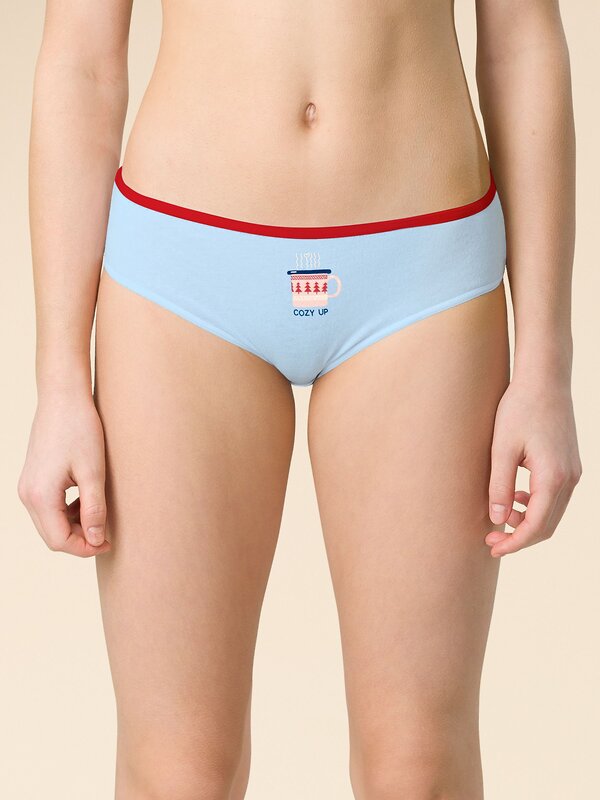 PELICAN Трусы 340829 GULB3351(3) Красный/голубой/молочный