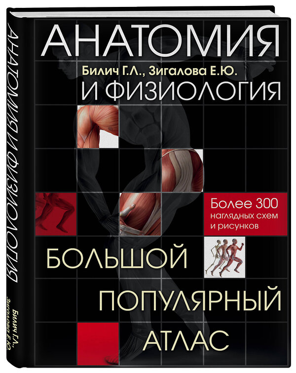 Эксмо Билич Г.Л., Зигалова Е.Ю. "Анатомия и физиология. Большой популярный атлас" 340950 978-5-699-93523-9 