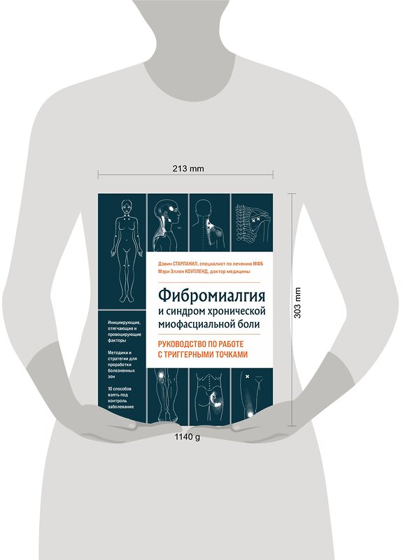 Эксмо Дэвин Старланил, Мэри Эллен Коупленд "Фибромиалгия и синдром хронической миофасциальной боли. Руководство по работе с триггерными точками" 341156 978-5-699-96393-5 