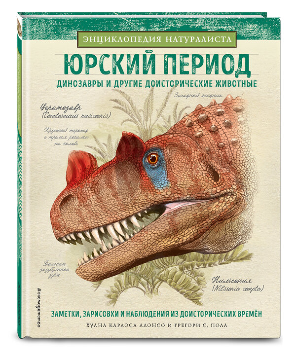 Эксмо Алонсо Х., Пол Грегори С. "Юрский период. Динозавры и другие доисторические животные" 342283 978-5-04-094859-8 