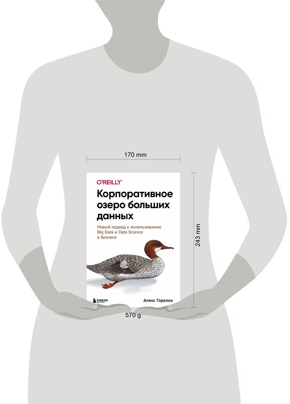 Эксмо Алекс Горелик "Корпоративное озеро больших данных. Новый подход к использованию Big Data и Data Science в бизнесе" 344930 978-5-04-107657-3 