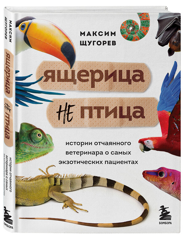 Эксмо Максим Щугорев "Ящерица не птица. Истории отчаянного ветеринара о самых экзотических пациентах" 348340 978-5-04-117372-2 