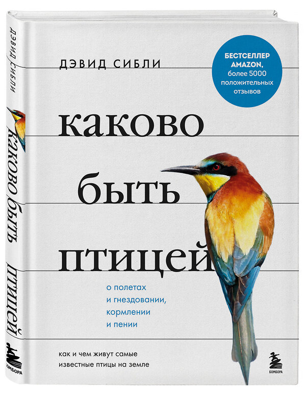 Эксмо Дэвид Аллен Сибли "Каково быть птицей: о полетах и гнездовании, кормлении и пении. Как и чем живут самые известные птицы на земле" 349377 978-5-04-120222-4 