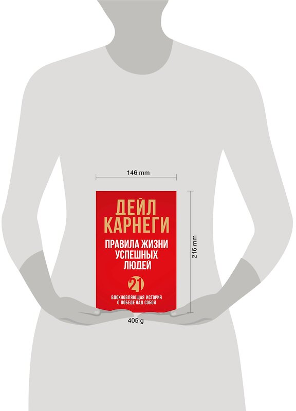 Эксмо Дейл Карнеги "Правила жизни успешных людей. 21 вдохновляющая история о победе над собой (красная обложка)" 349925 978-5-04-121664-1 