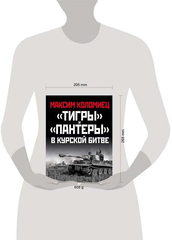 Эксмо Максим Коломиец "Тигры» и «Пантеры» в Курской битве." 351392 978-5-04-123148-4 