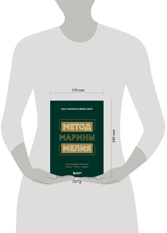 Эксмо Марина Мелия "Метод Марины Мелия. Как усилить свою силу" 351982 978-5-04-158135-0 