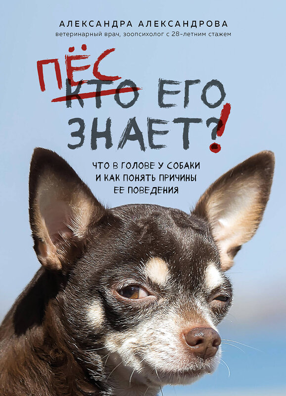 Эксмо Александра Александрова "Пес его знает! Что в голове у собаки, и как понять причины ее поведения" 352154 978-5-04-173182-3 