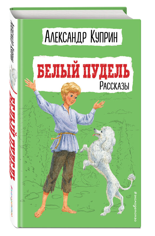 Эксмо А. И. Куприн "Белый пудель. Рассказы (ил. Н. Воробьёвой)" 352857 978-5-04-161103-3 