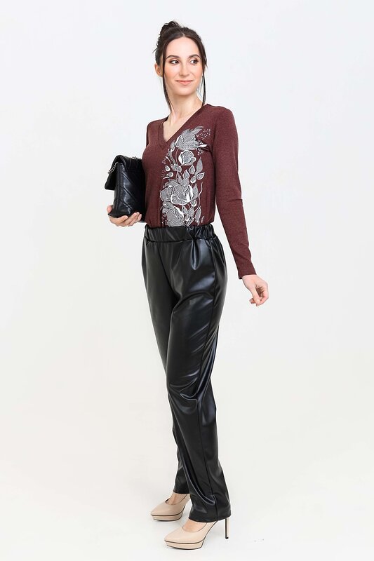 Натали Джемпер 355143 Джемпер Чезари бордо