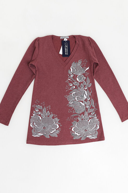 Натали Джемпер 355150 Джемпер Чезари сухая роза