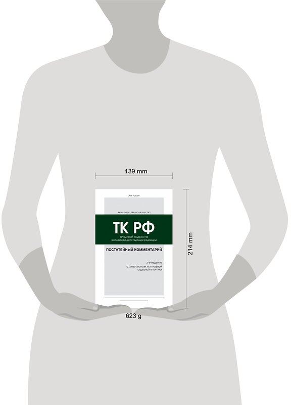 Эксмо А. Н. Чашин "Постатейный комментарий к Трудовому кодексу РФ 2-е издание" 355530 978-5-04-167294-2 