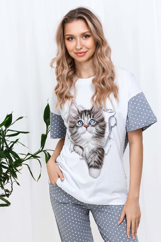 Натали Костюм 355841 Костюм Брамс серый