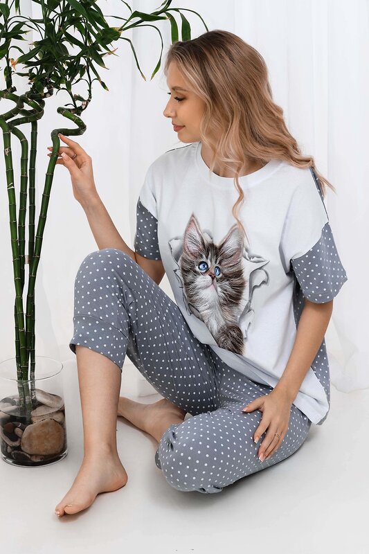 Натали Костюм 355841 Костюм Брамс серый