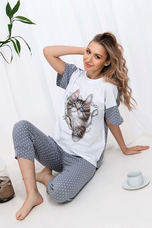 Натали Костюм 355841 Костюм Брамс серый