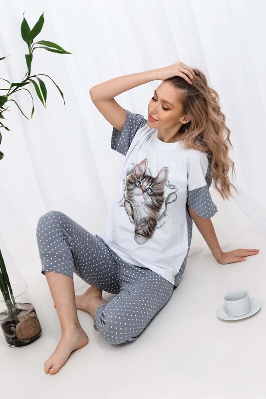 Натали Костюм 355841 Костюм Брамс серый